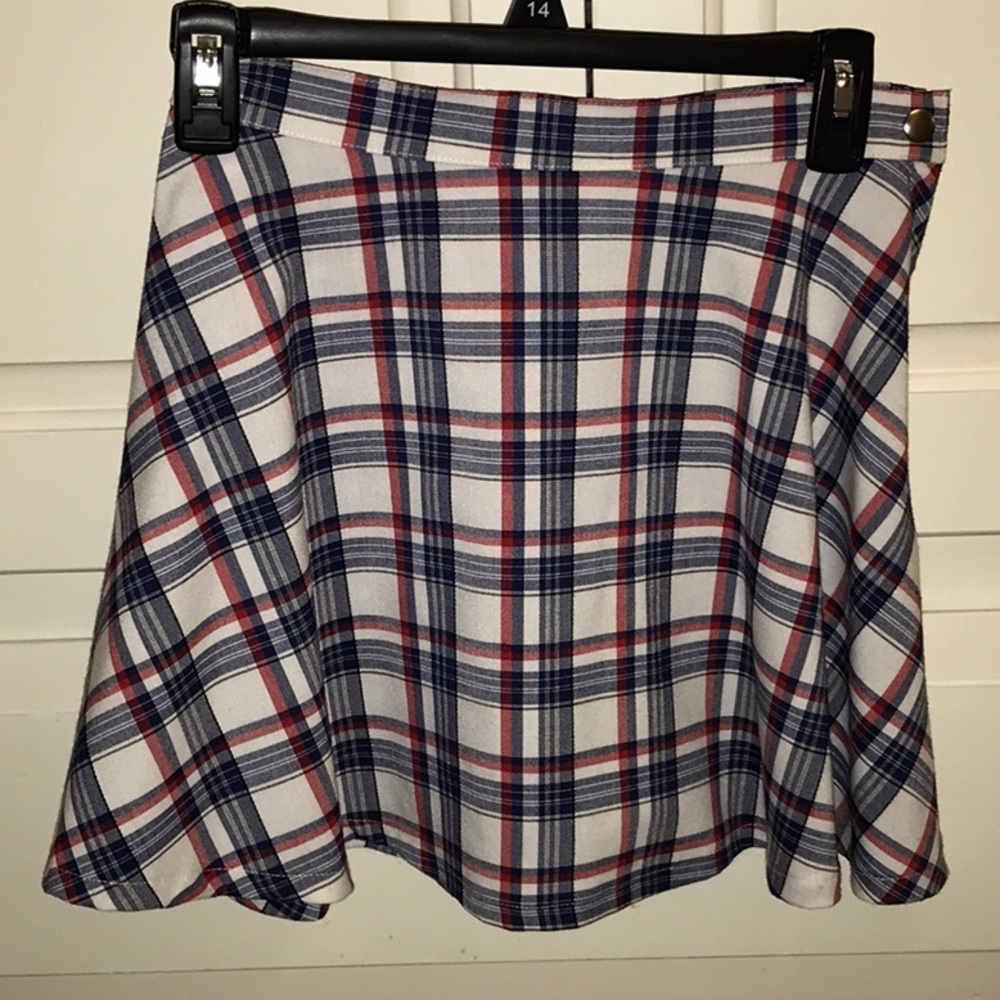 Plaid American Apparel skirt size Small